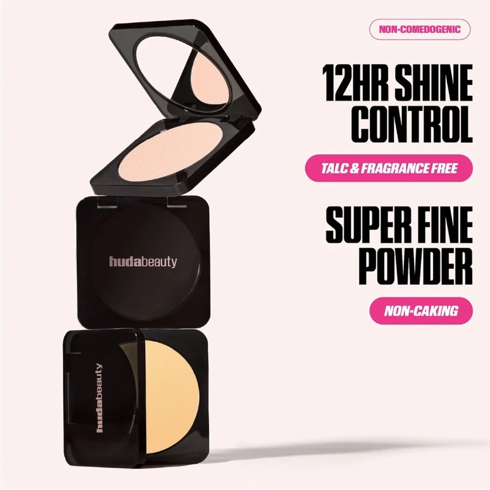 HUDA BEAUTY🌸Easy Bake Pressed Setting Powder in Pound Cake NIB
